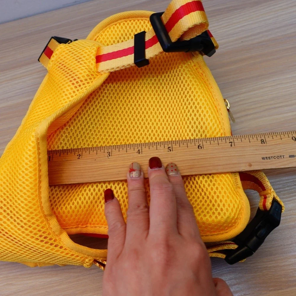 Loungefly Disney Winnie The Pooh Dog Backpack Yellow Harness Bag Pet Hunny Pot